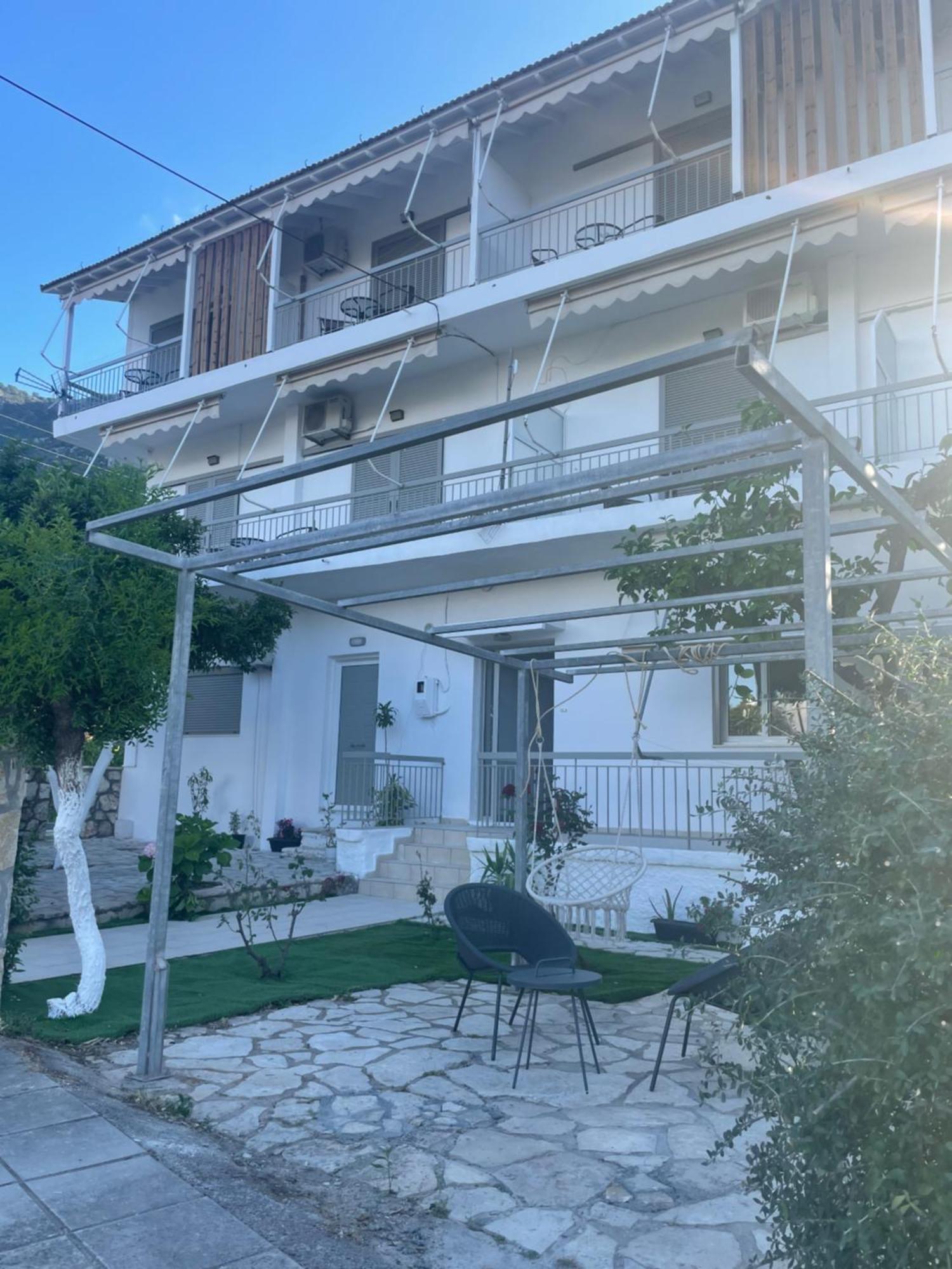 Sunshine Apartments And Rooms Nikiana Exterior foto